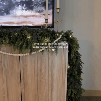 6 FT Artificial Cedar Garlands