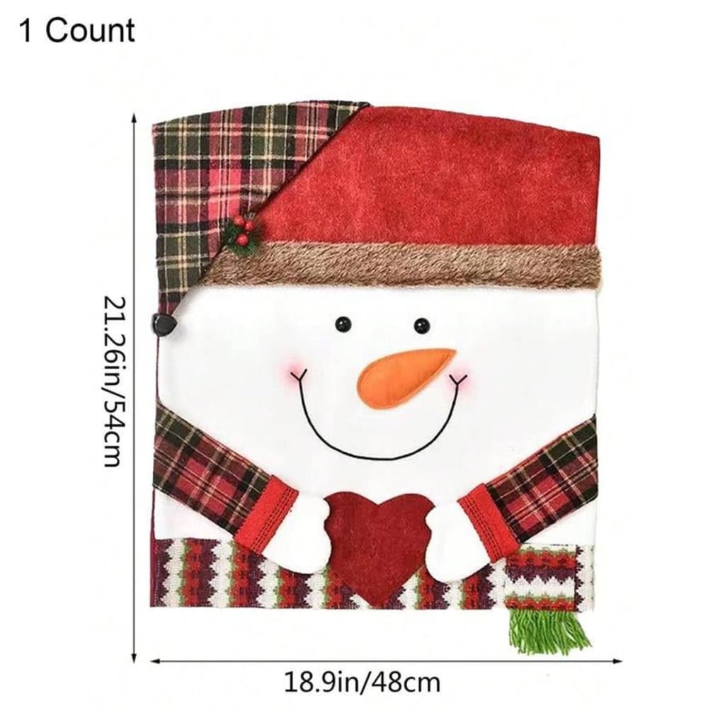 Set of Christmas Chair Covers
