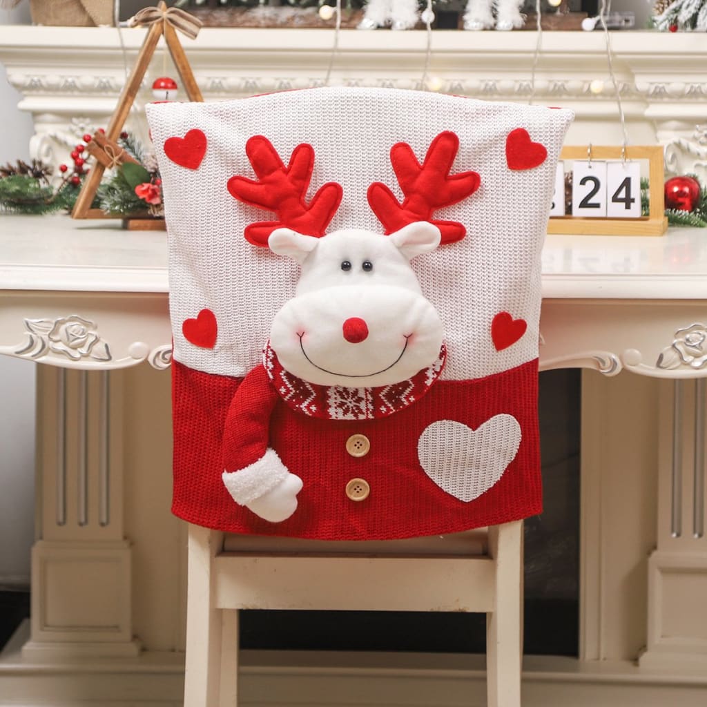 Set of Christmas Chair Covers