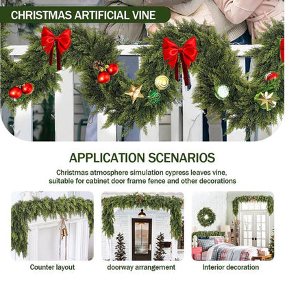 6 FT Artificial Cedar Garlands