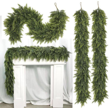 6 FT Artificial Cedar Garlands