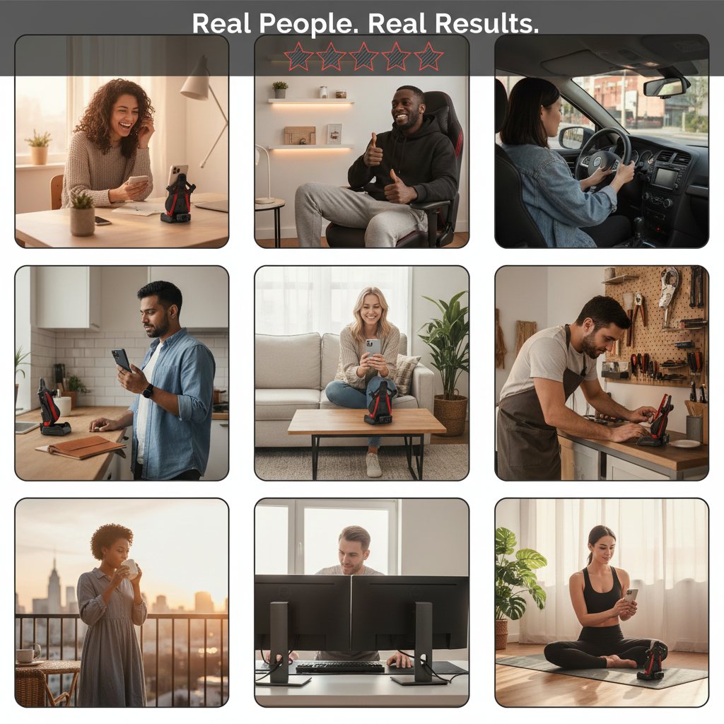 Racing Seat Phone Holder